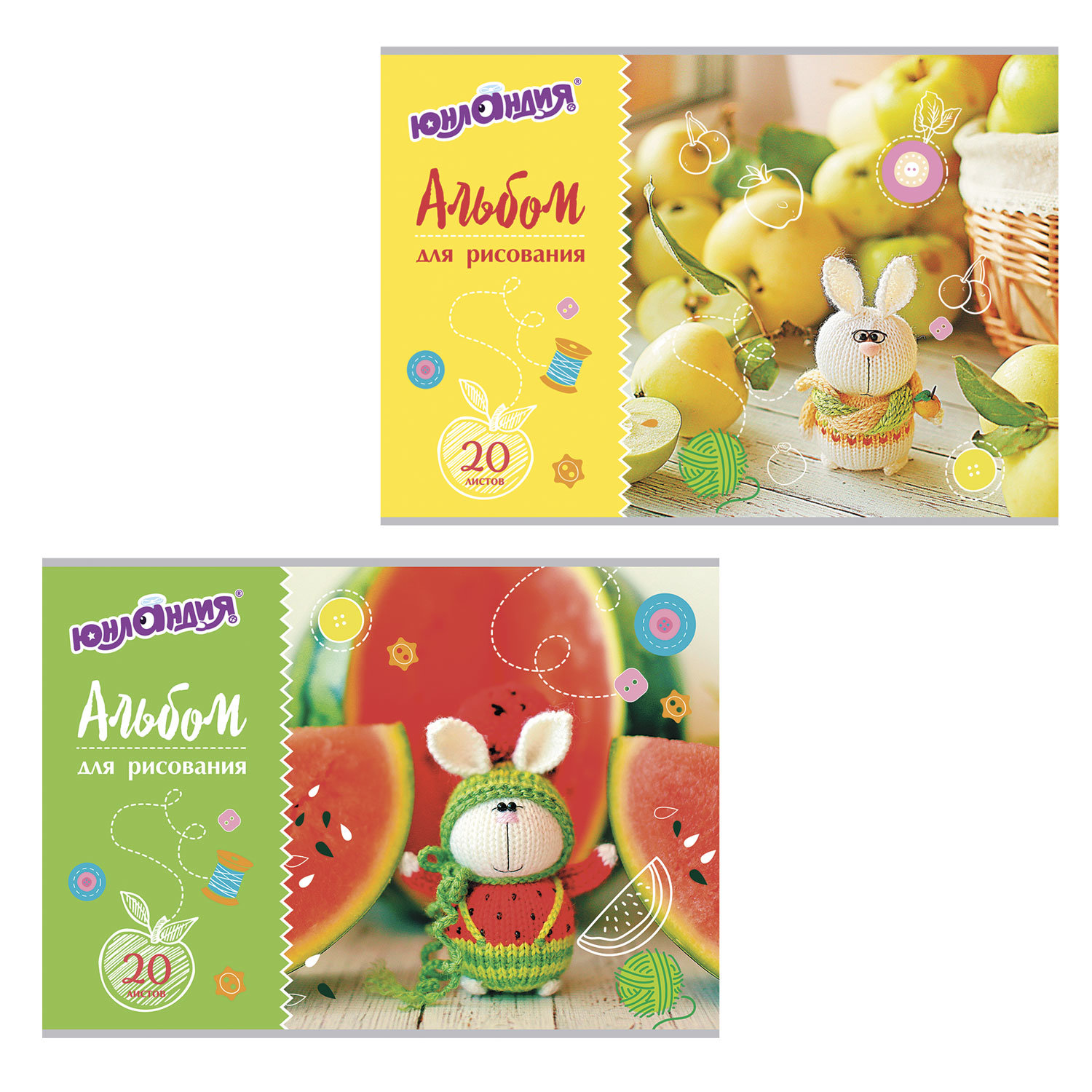 Альбом для рисования, А4, 20 листов, скоба, обложка картон, с раскраской, ЮНЛАНДИЯ, 202х285 мм, Вязаный заяц, 105050, (20 шт.)
Альбом для рисования, А4, 20 листов, скоба, обложка картон, с раскраской, ЮНЛАНДИЯ, 202х285 мм, Вязаный заяц, 105050, (20 шт.)