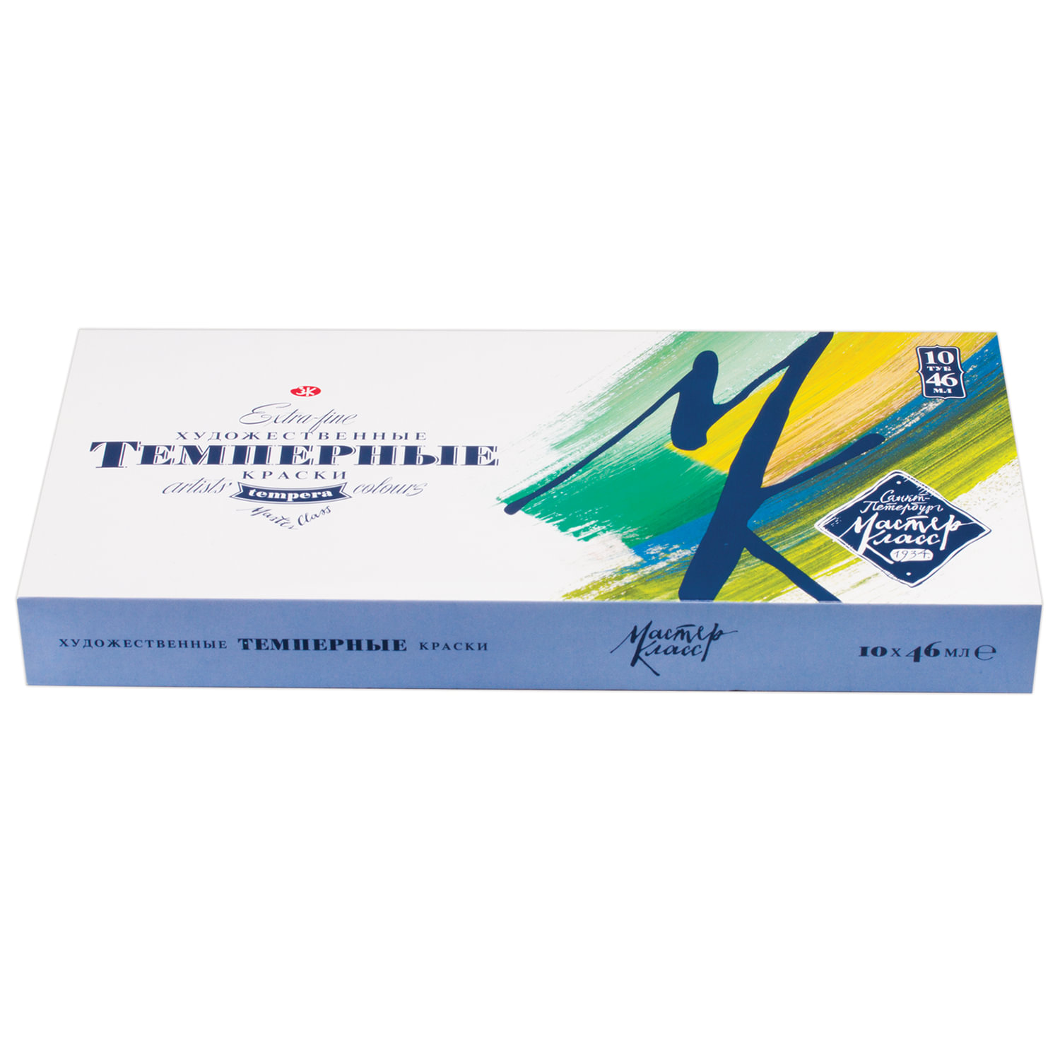 Краски темперные художественные Мастер-класс, НАБОР 10 цветов по 46 мл, в тубах, без кисти, 1641032
Краски темперные художественные Мастер-класс, НАБОР 10 цветов по 46 мл, в тубах, без кисти, 1641032