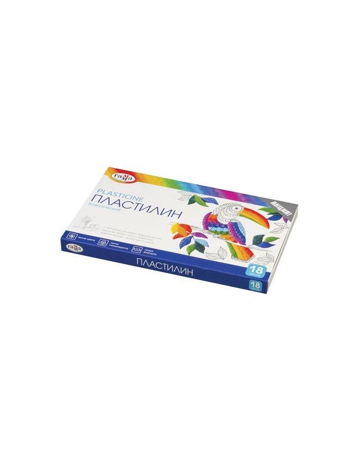 Пластилин классический ГАММА Классический, 18 цветов, 360 г, со стеком, картонная упаковка, 281035
Пластилин классический ГАММА Классический, 18 цветов, 360 г, со стеком, картонная упаковка, 281035