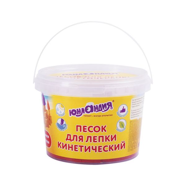 Песок для лепки кинетический ЮНЛАНДИЯ, красный, 500г, 2 формочки, ведерко
Песок для лепки кинетический ЮНЛАНДИЯ, красный, 500г, 2 формочки, ведерко