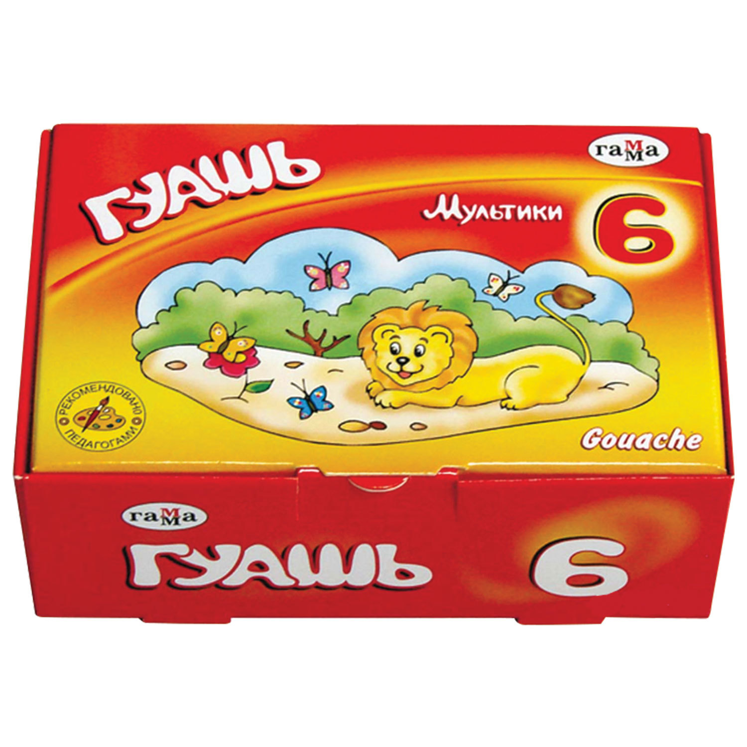 Гуашь ГАММА Мультики, 6 цветов по 20 мл, без кисти, картонная упаковка, 221030
Гуашь ГАММА Мультики, 6 цветов по 20 мл, без кисти, картонная упаковка, 221030