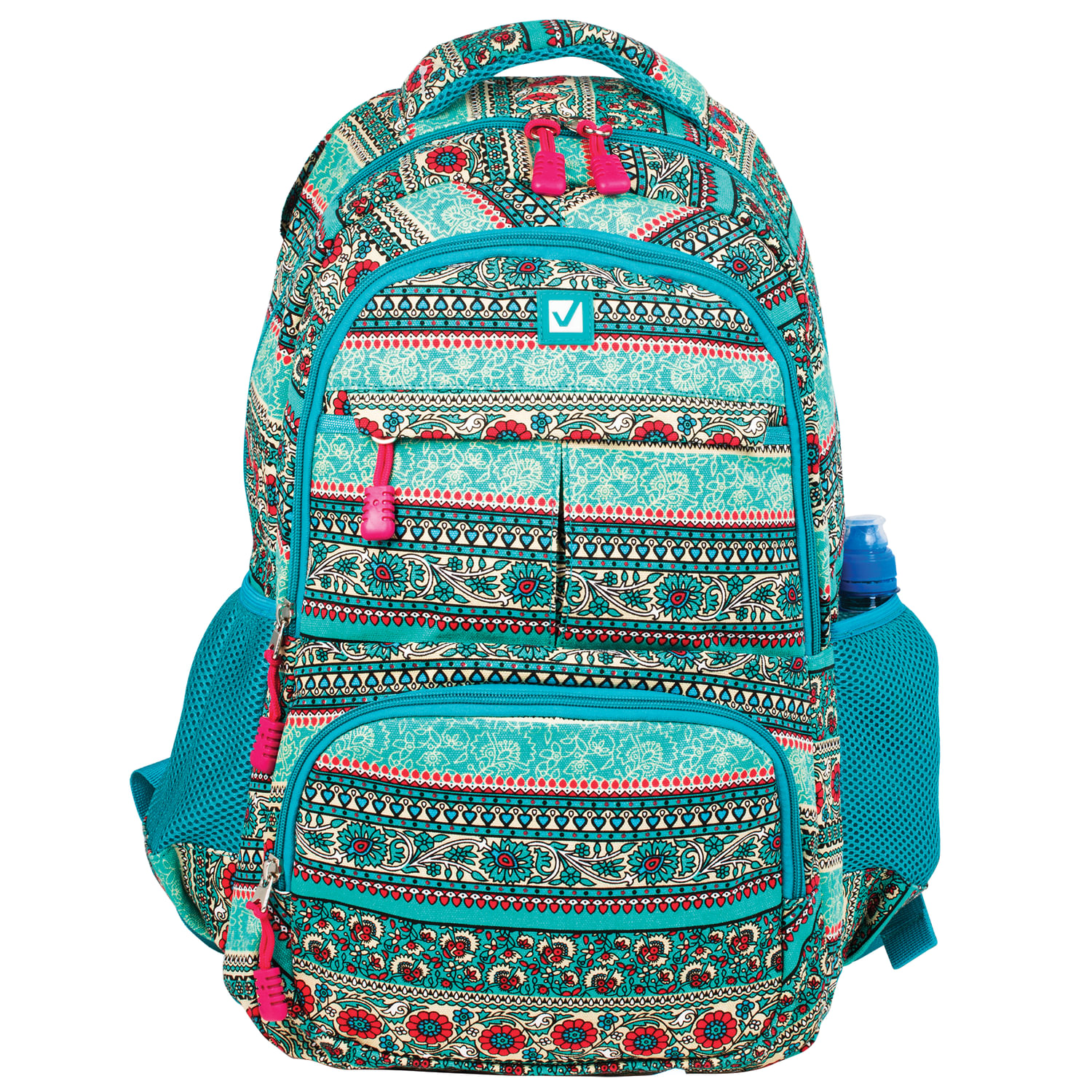 Рюкзак BRAUBERG для старшеклассников/студентов/молодежи, узоры, Индия, 27 литров, 47х32х14 см, 226355
Рюкзак BRAUBERG для старшеклассников/студентов/молодежи, узоры, Индия, 27 литров, 47х32х14 см, 226355