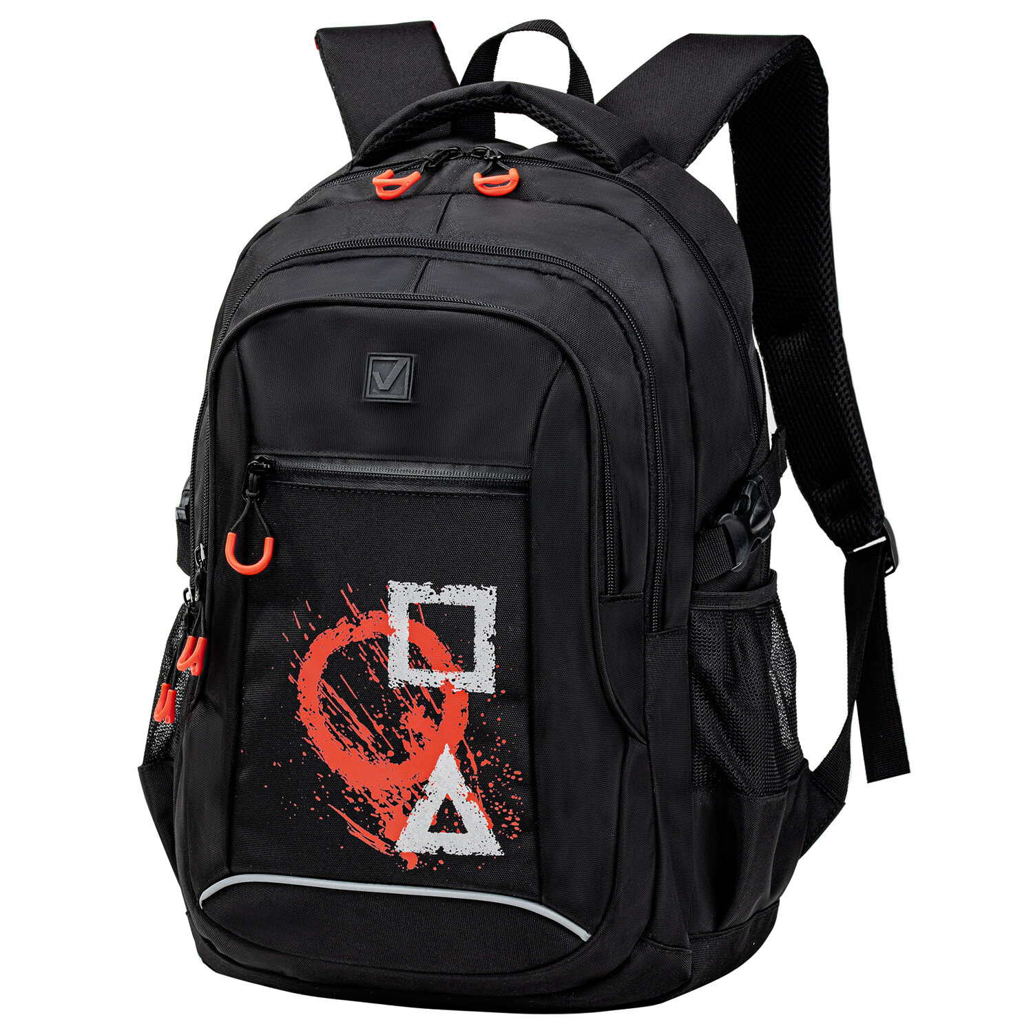 270765, Рюкзак BRAUBERG CONTENT универсальный, 2 отделения, светоотражающий принт, "Figures", 47х33х18 см, 270765
270765, Рюкзак BRAUBERG CONTENT универсальный, 2 отделения, светоотражающий принт, "Figures", 47х33х18 см, 270765