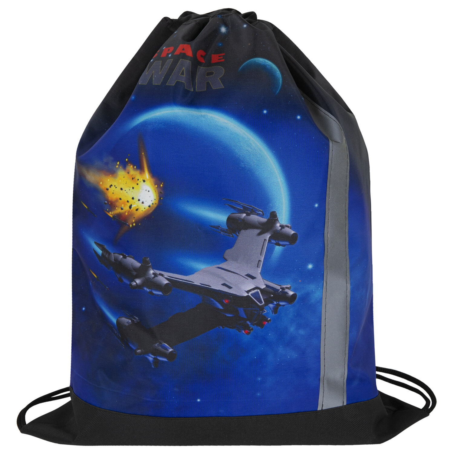 270916, Мешок для обуви ЮНЛАНДИЯ, плотный, светоотражающая полоса, 46х36 см, "Space war", 270916
270916, Мешок для обуви ЮНЛАНДИЯ, плотный, светоотражающая полоса, 46х36 см, "Space war", 270916