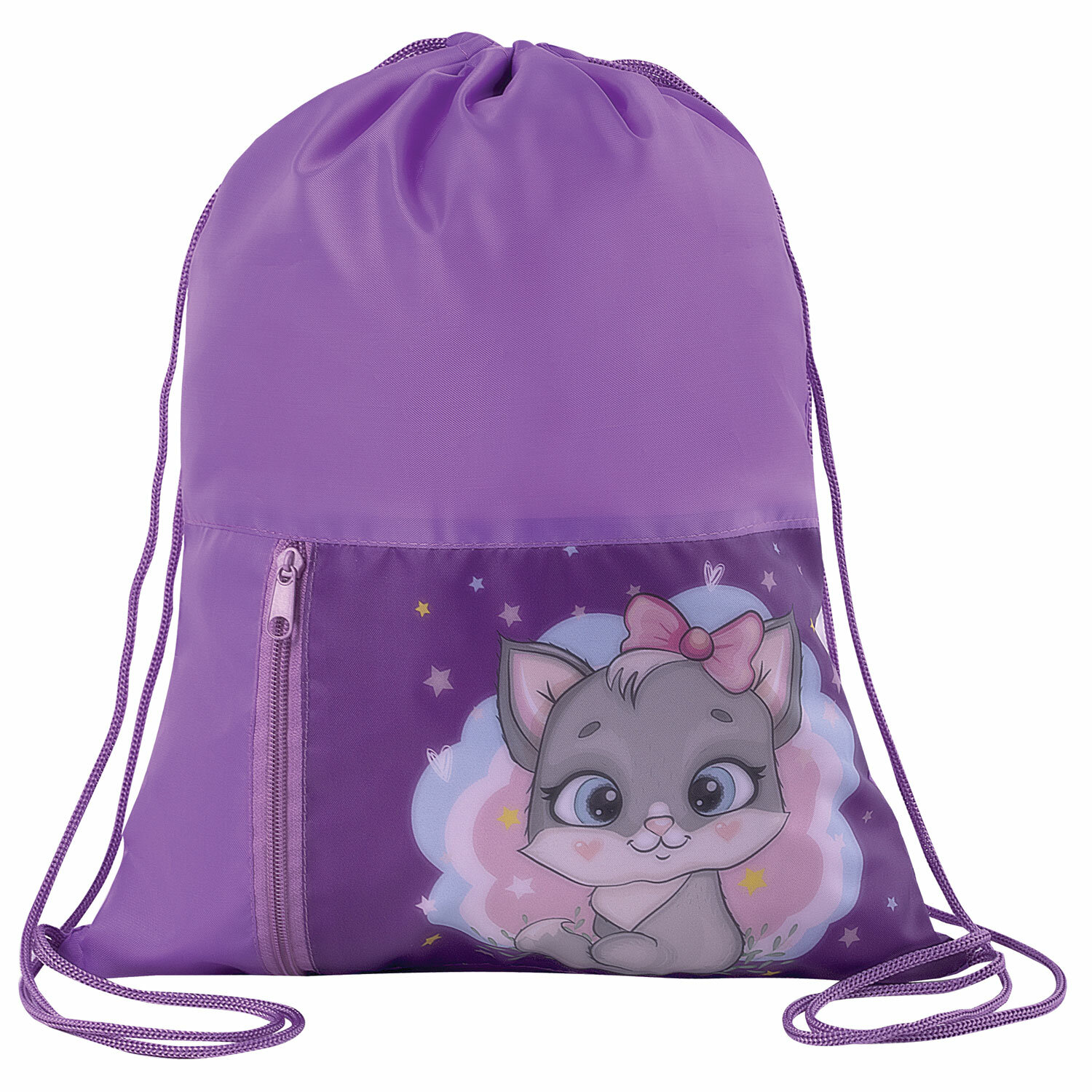 271053, Мешок для обуви ЮНЛАНДИЯ, карман на молнии, 33х42 см, "Cute kitty", 271053
271053, Мешок для обуви ЮНЛАНДИЯ, карман на молнии, 33х42 см, "Cute kitty", 271053