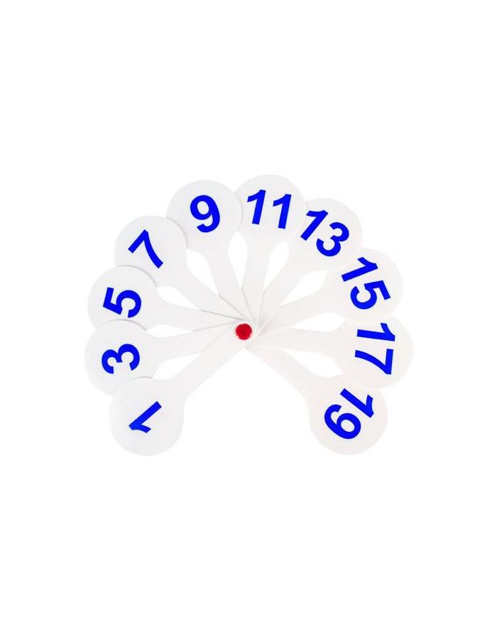 Веер-касса (цифры от 1 до 20) ПИФАГОР, 227392, (12 шт.)
Веер-касса (цифры от 1 до 20) ПИФАГОР, 227392, (12 шт.)