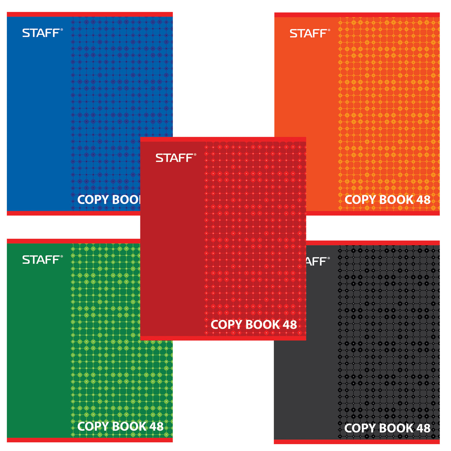 Тетрадь А5, 48 л., STAFF, клетка, офсет №2, обложка картон, ОДИН ЦВЕТ (точки), 402782, (100 шт.)
Тетрадь А5, 48 л., STAFF, клетка, офсет №2, обложка картон, ОДИН ЦВЕТ (точки), 402782, (100 шт.)