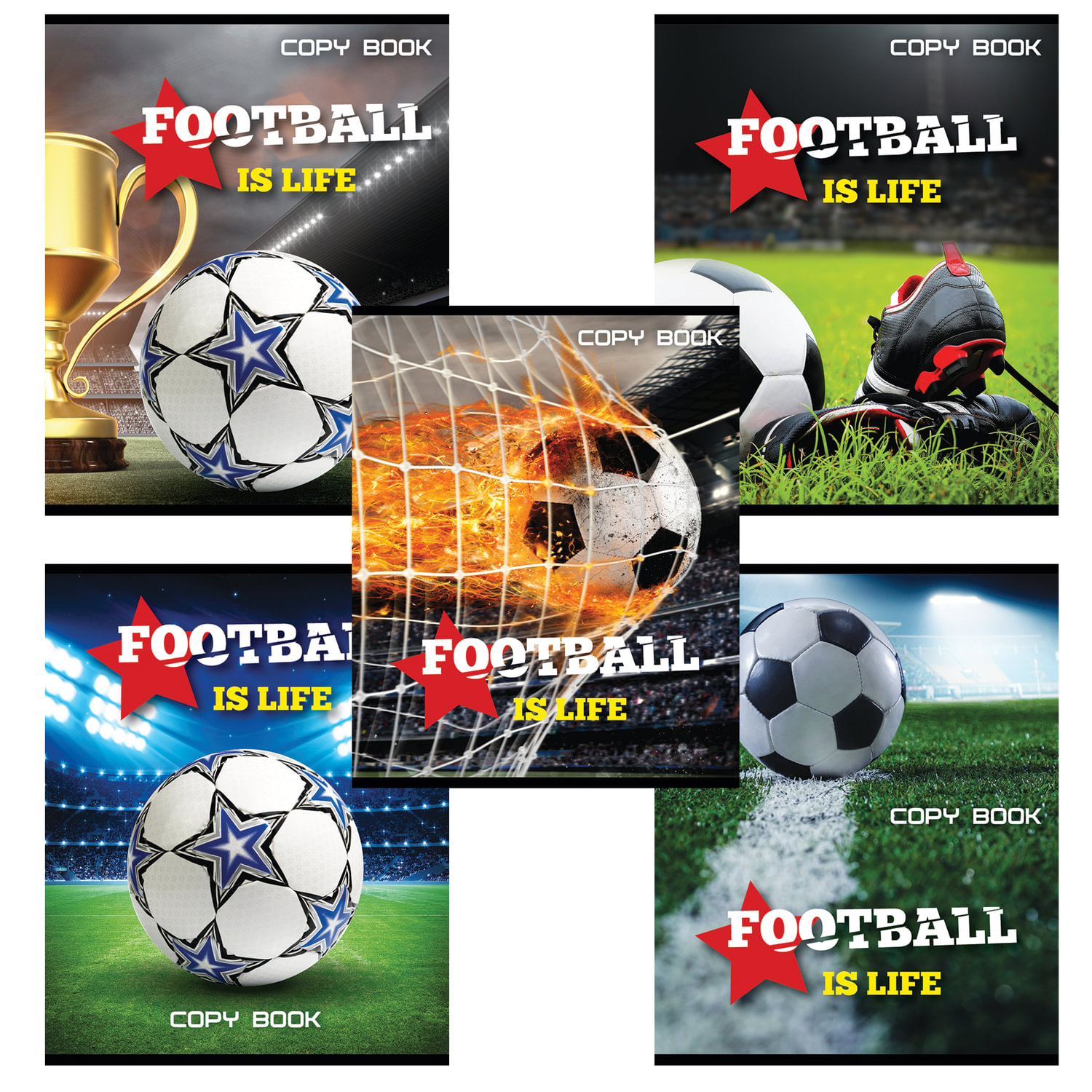 Тетрадь А5, 48 л., BRAUBERG, клетка, выборочный лак, МИРОВОЙ ФУТБОЛ, 402815, (20 шт.)
Тетрадь А5, 48 л., BRAUBERG, клетка, выборочный лак, МИРОВОЙ ФУТБОЛ, 402815, (20 шт.)