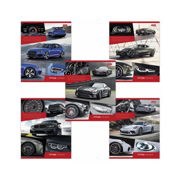 Тетрадь 24 л. HATBER скоба, клетка, обложка картон, "Автопанорама" (5 видов в спайке), 24Т5В1 (180 шт.)
Тетрадь 24 л. HATBER скоба, клетка, обложка картон, "Автопанорама" (5 видов в спайке), 24Т5В1 (180 шт.)