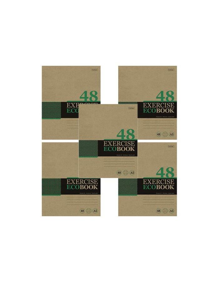 Тетрадь А5 48 л. HATBER скоба, клетка, обложка крафт, "Экобук" (5 видов в спайке), 48Т5В1 (30 шт.)
Тетрадь А5 48 л. HATBER скоба, клетка, обложка крафт, "Экобук" (5 видов в спайке), 48Т5В1 (30 шт.)