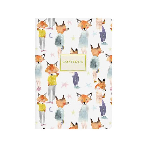 Тетрадь ЕВРО А5 40 л. BRUNO VISCONTI сшивка, клетка, Soft Touch, фольга, бежевая бумага 70 г/м2, "ЛИСЫ", 7-40-117
Тетрадь ЕВРО А5 40 л. BRUNO VISCONTI сшивка, клетка, Soft Touch, фольга, бежевая бумага 70 г/м2, "ЛИСЫ", 7-40-117