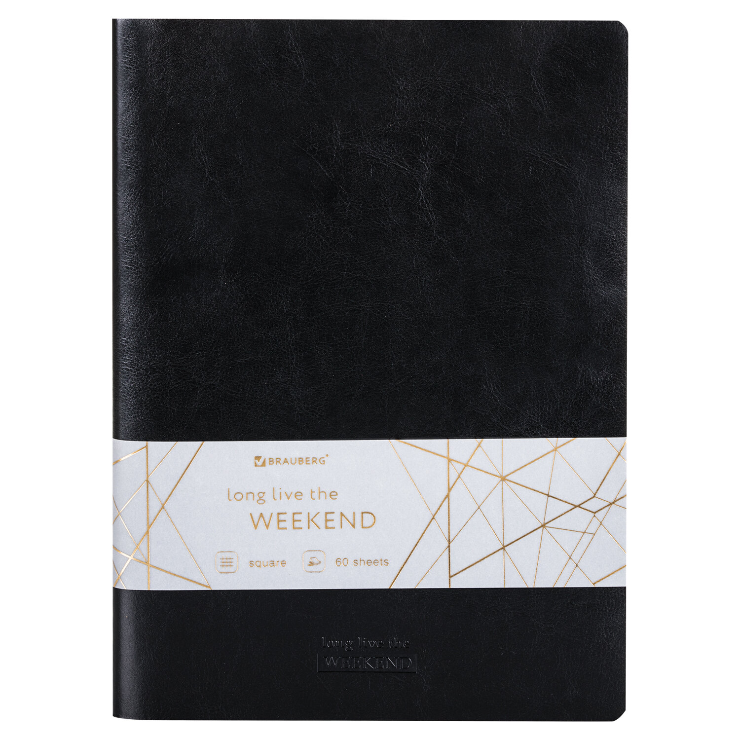 403907, Тетрадь 60 л. в клетку обложка гладкий кожзам, сшивка, А4 (210х297мм), ЧЕРНЫЙ, BRAUBERG VIVA, 403907
403907, Тетрадь 60 л. в клетку обложка гладкий кожзам, сшивка, А4 (210х297мм), ЧЕРНЫЙ, BRAUBERG VIVA, 403907