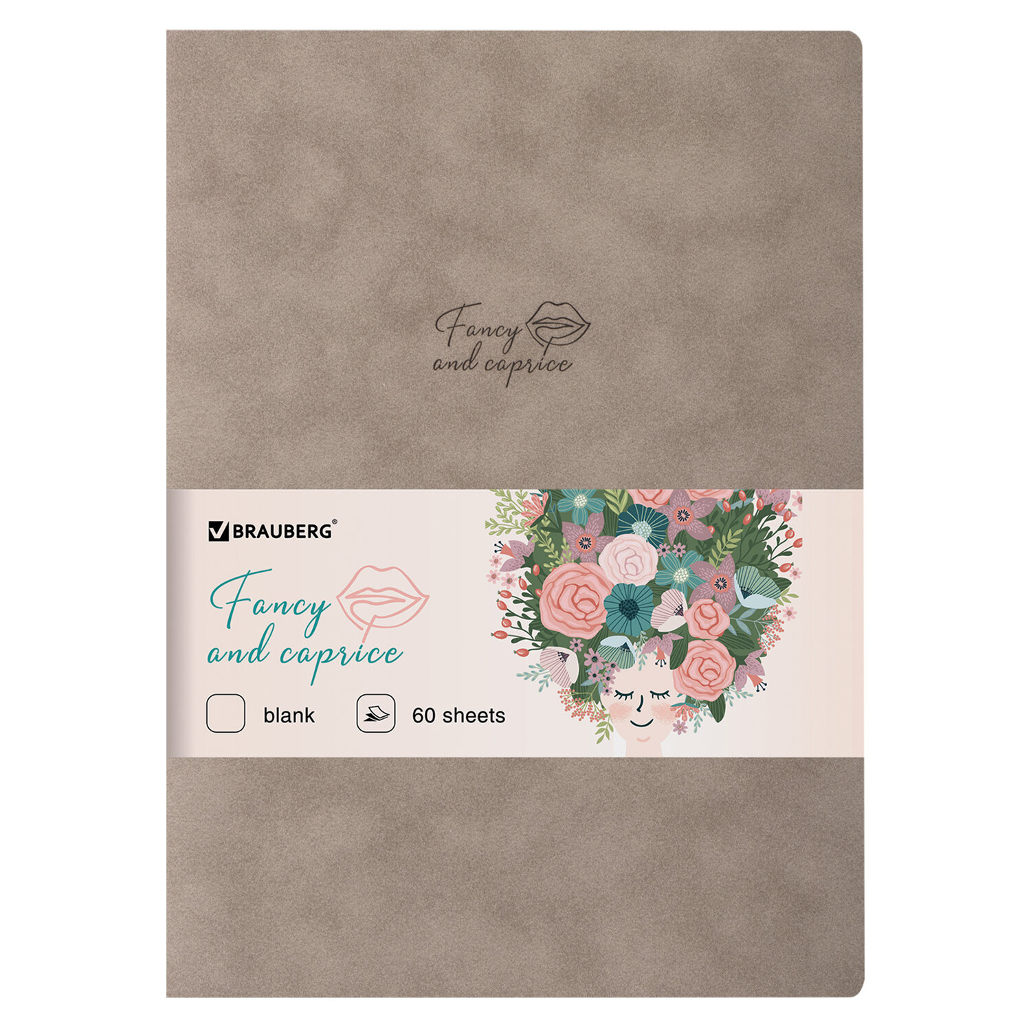 403865, Тетрадь-скетчбук 60 л. обложка кожзам под замшу, сшивка, B5 (179х250мм), 70 г/м2, СЕРЫЙ, BRAUBERG CAPRISE, 403865
403865, Тетрадь-скетчбук 60 л. обложка кожзам под замшу, сшивка, B5 (179х250мм), 70 г/м2, СЕРЫЙ, BRAUBERG CAPRISE, 403865