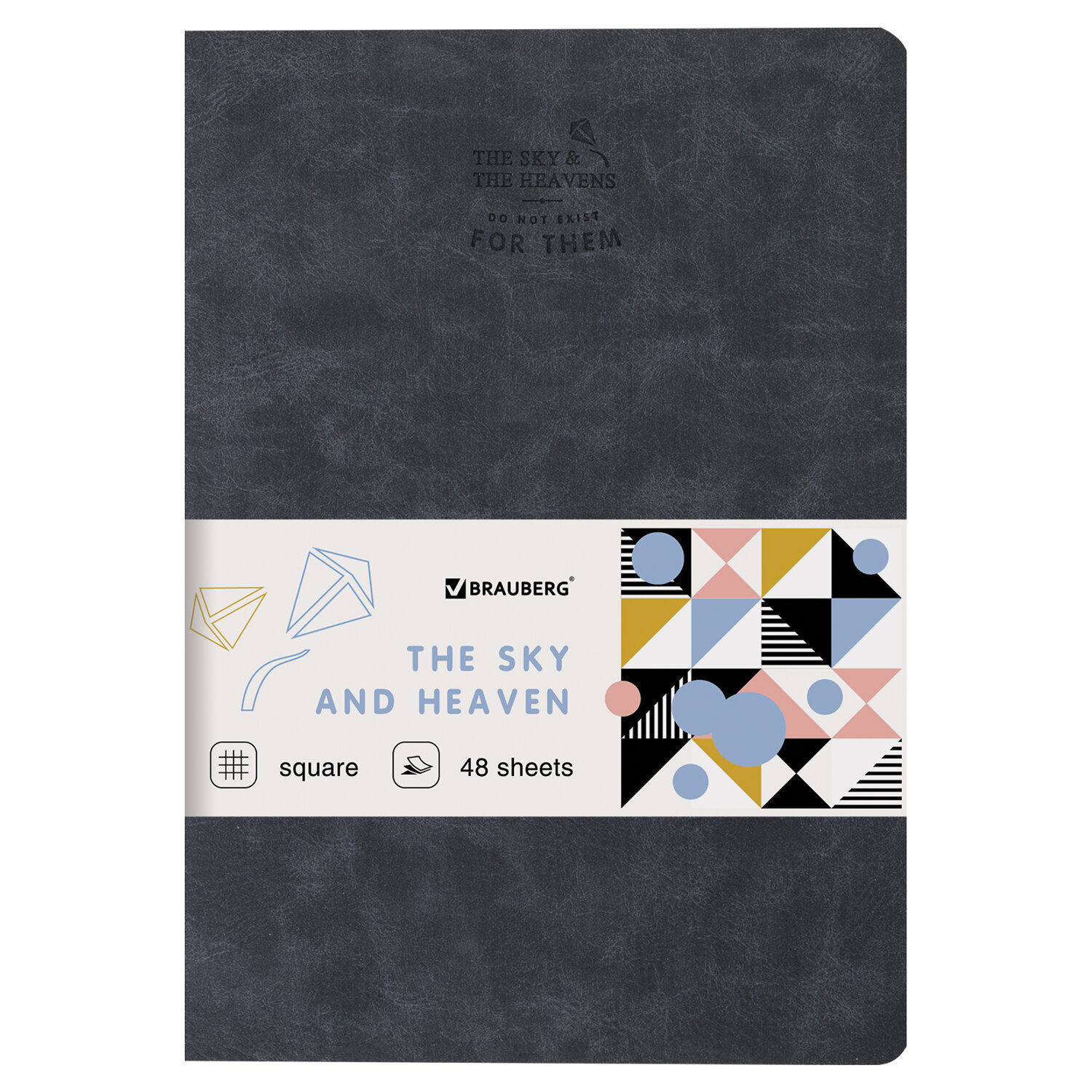 403867, Тетрадь 48 л. в клетку обложка фактурный кожзам, сшивка, A5 (147х210мм), ЧЕРНЫЙ, BRAUBERG SKY, 403867
403867, Тетрадь 48 л. в клетку обложка фактурный кожзам, сшивка, A5 (147х210мм), ЧЕРНЫЙ, BRAUBERG SKY, 403867