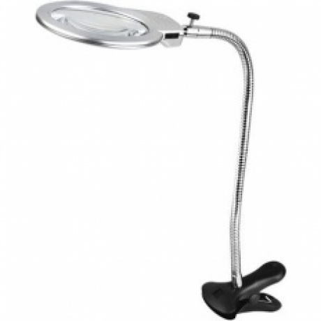 Лупа Kromatech настольная 2/5x, 130 мм, с прищепкой и подсветкой (2 LED) MG15122-1C
Лупа Kromatech настольная 2/5x, 130 мм, с прищепкой и подсветкой (2 LED) MG15122-1C