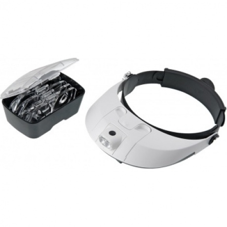 Лупа налобная с подсветкой Veber 81001-G (26202)
Лупа налобная с подсветкой Veber 81001-G (26202)