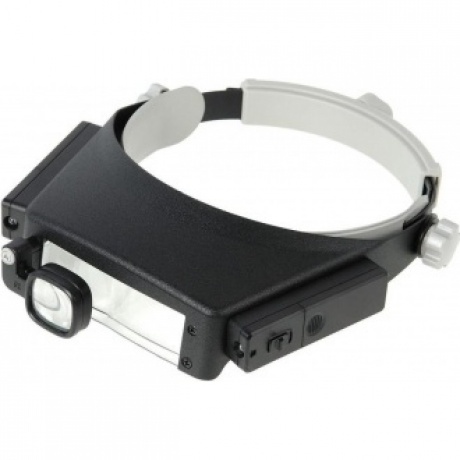 Лупа Veber MG81007-P налобная с подсветкой
Лупа Veber MG81007-P налобная с подсветкой