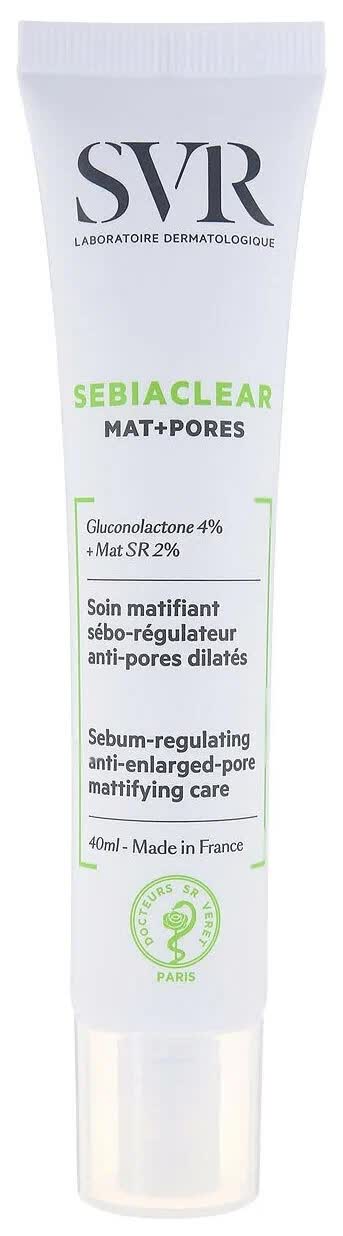 Гель-уход SVR Sebiaclear МАТ+ПОРЫ 40 мл
Гель-уход SVR Sebiaclear МАТ+ПОРЫ 40 мл