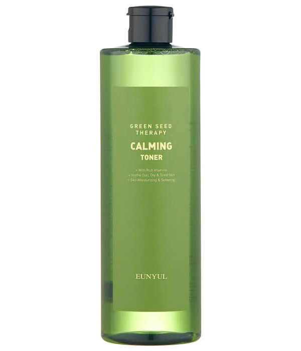 Успокаивающий тонер для лица с экстрактами зеленых плодов, 500ml, EUNYUL EUNYUL Green Seed Therapy Calming Toner, 500ml
Успокаивающий тонер для лица с экстрактами зеленых плодов, 500ml, EUNYUL EUNYUL Green Seed Therapy Calming Toner, 500ml
