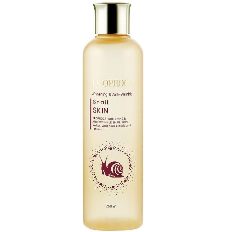 Антивозрастной тоник для лица Deoproce с муцином улитки
Антивозрастной тоник для лица Deoproce с муцином улитки