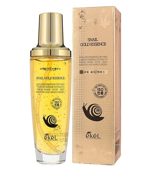 EKEL Эссенция для лица с золотом и муцином улитки Snail Gold Essence, 150мл
EKEL Эссенция для лица с золотом и муцином улитки Snail Gold Essence, 150мл