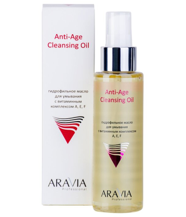 "ARAVIA Professional" Гидрофильное масло для умывания с витаминным комплексом А,Е,F Anti-Age Cleansing Oil, 110 мл
"ARAVIA Professional" Гидрофильное масло для умывания с витаминным комплексом А,Е,F Anti-Age Cleansing Oil, 110 мл