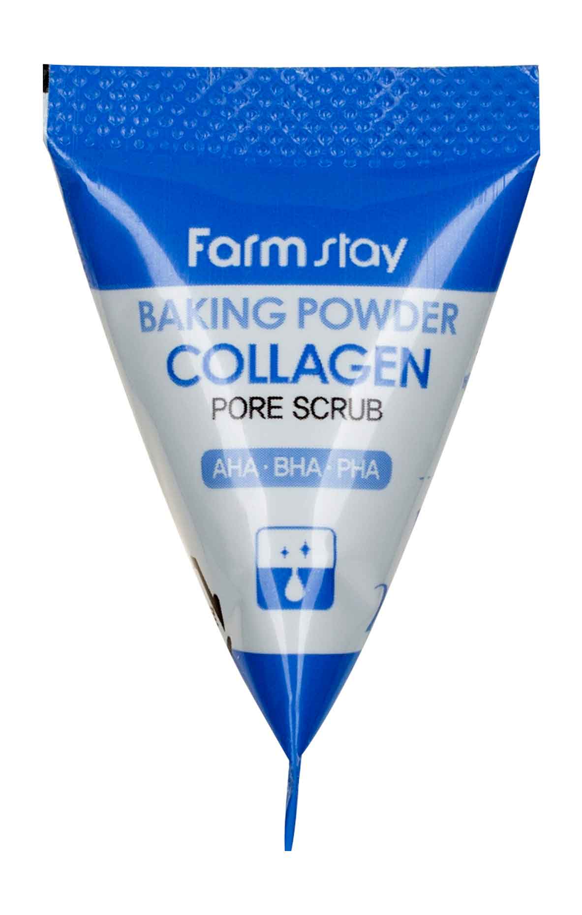 ШТУЧНО: Скраб в пирамидках для очищения пор с содой и коллагеном, 7г, FarmStay ШТУЧНО: FarmStay Baking Powder Collagen Pore Scrub, 7g
ШТУЧНО: Скраб в пирамидках для очищения пор с содой и коллагеном, 7г, FarmStay ШТУЧНО: FarmStay Baking Powder Collagen Pore Scrub, 7g