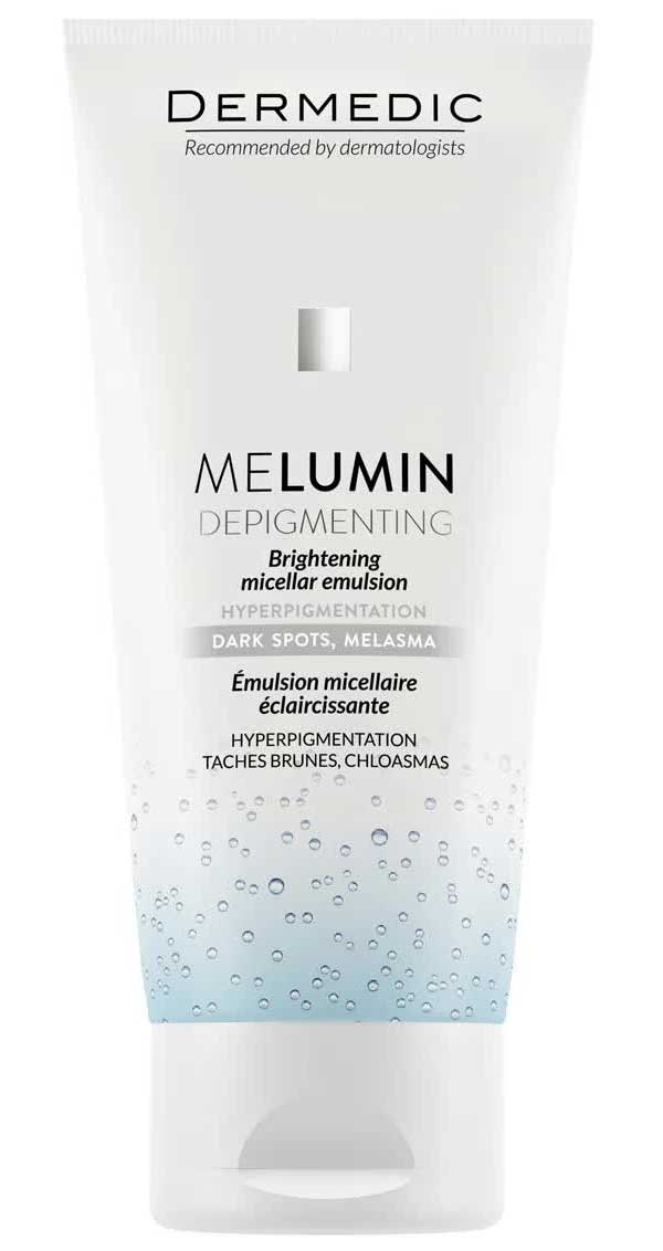 Мицеллярная осветляющая эмульсия Dermedic Melumin 200 мл
Мицеллярная осветляющая эмульсия Dermedic Melumin 200 мл