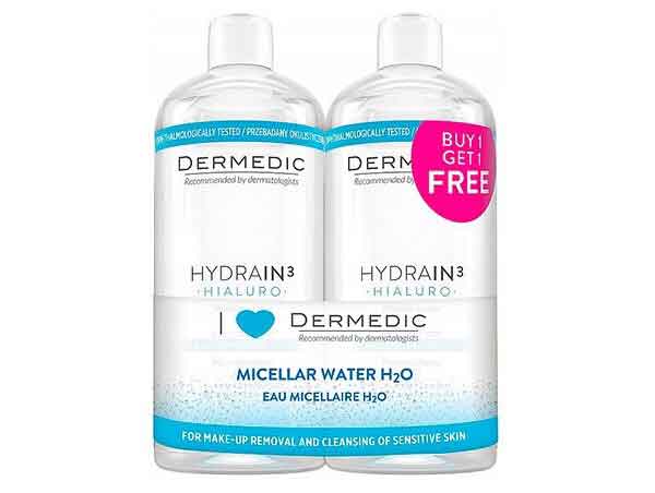 Мицеллярная вода Dermedic Hydrain3 H2O 500 мл*2
Мицеллярная вода Dermedic Hydrain3 H2O 500 мл*2