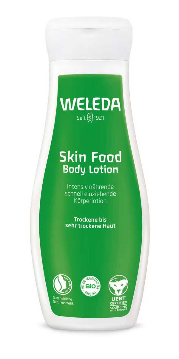 Молочко для тела Skin food Weleda 200 мл
Молочко для тела Skin food Weleda 200 мл