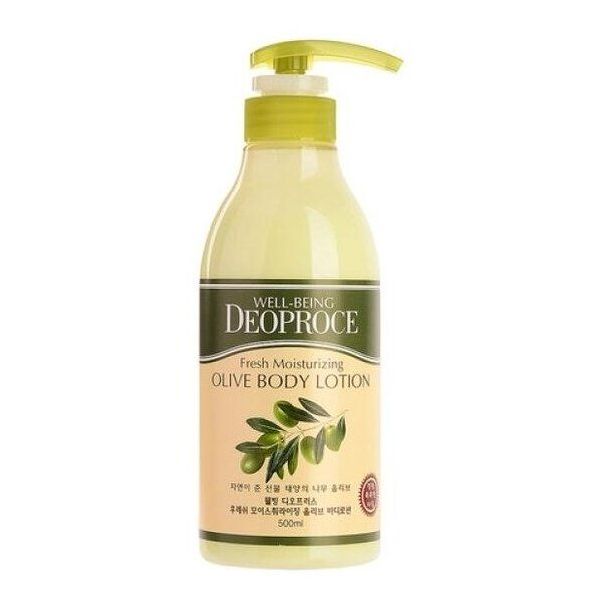 Увлажняющий лосьон для тела Deoproce с экстрактом оливы
Увлажняющий лосьон для тела Deoproce с экстрактом оливы