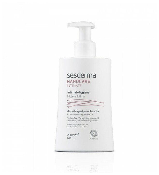 Гель для интимной гигиены Sesderma Nanocare, 200 мл
Гель для интимной гигиены Sesderma Nanocare, 200 мл