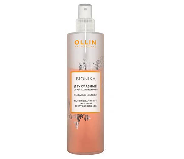 Двухфазный спрей-кондиционер Ollin Professional BioNika 250мл
Двухфазный спрей-кондиционер Ollin Professional BioNika 250мл