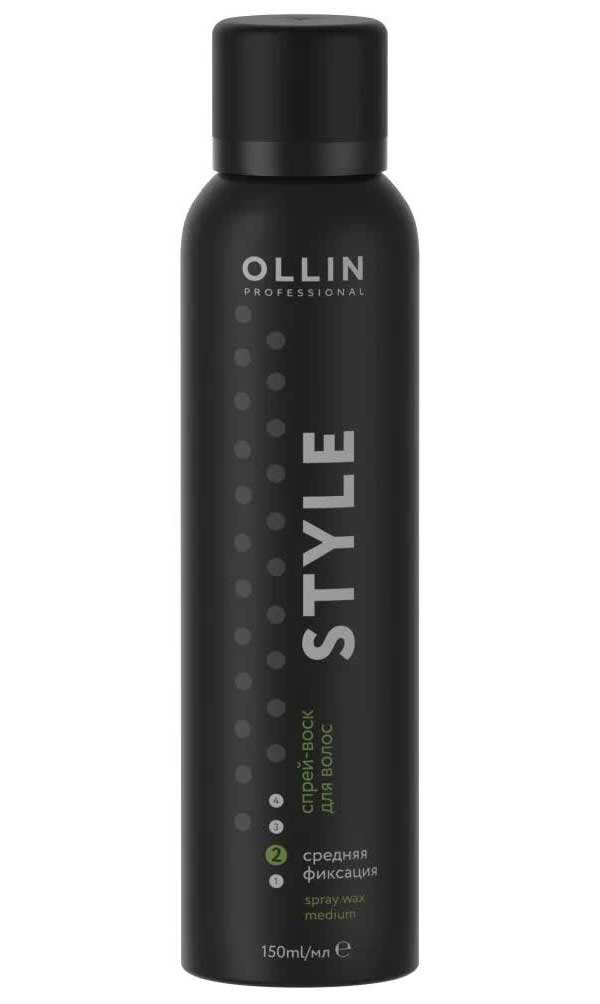 Спрей-воск для волос Ollin Professional Style средней фиксации 150мл
Спрей-воск для волос Ollin Professional Style средней фиксации 150мл