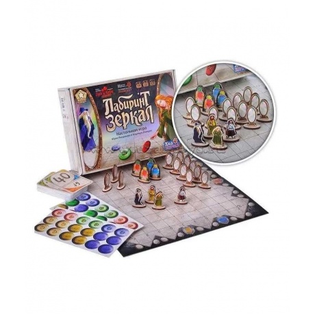Настольная игра Нескучные игры "Лабиринт зеркал" 7752
Настольная игра Нескучные игры "Лабиринт зеркал" 7752