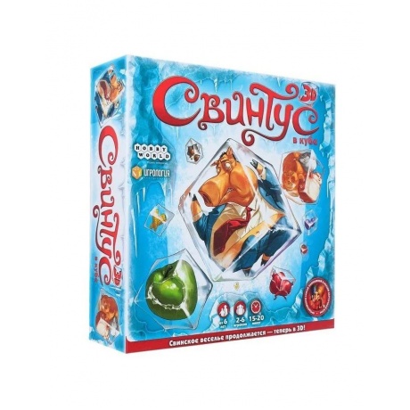Настольная игра Hobby World "Свинтус 3D" арт.1141
Настольная игра Hobby World "Свинтус 3D" арт.1141