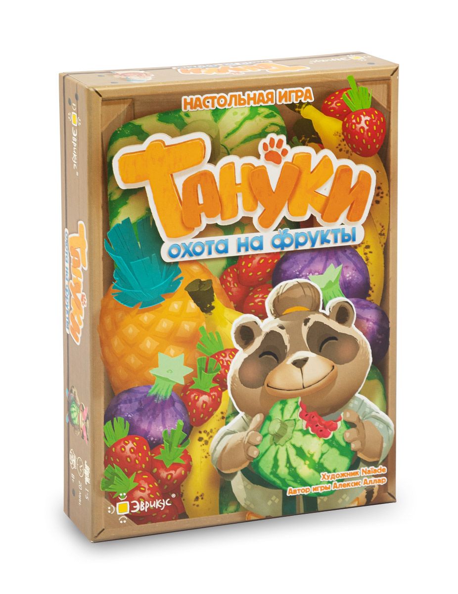 Настольная игра Эврикус "Тануки. Охота на фрукты" арт.BG-11069
Настольная игра Эврикус "Тануки. Охота на фрукты" арт.BG-11069