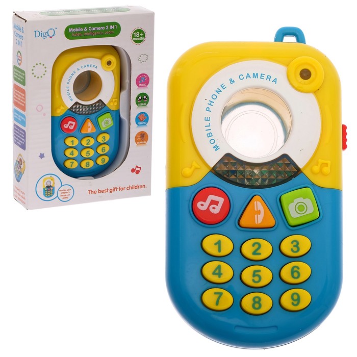 Музыкальный телефон на батарейках в коробке WD3743
Музыкальный телефон на батарейках в коробке WD3743