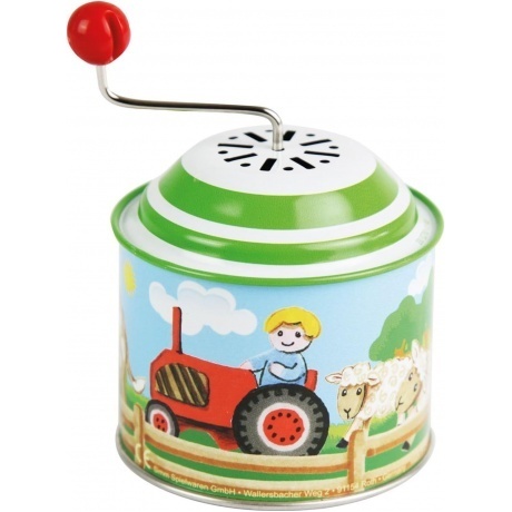 Шарманка "Ферма" музыкальная с мелодией (диам 7,5 см; выс.11 см) арт.52760
Шарманка "Ферма" музыкальная с мелодией (диам 7,5 см; выс.11 см) арт.52760