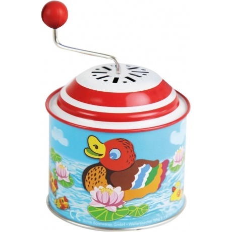 Шарманка "Маленькие уточки" музыкальная с мелодией (диам.7,5 см; выс.11см) арт.52761
Шарманка "Маленькие уточки" музыкальная с мелодией (диам.7,5 см; выс.11см) арт.52761