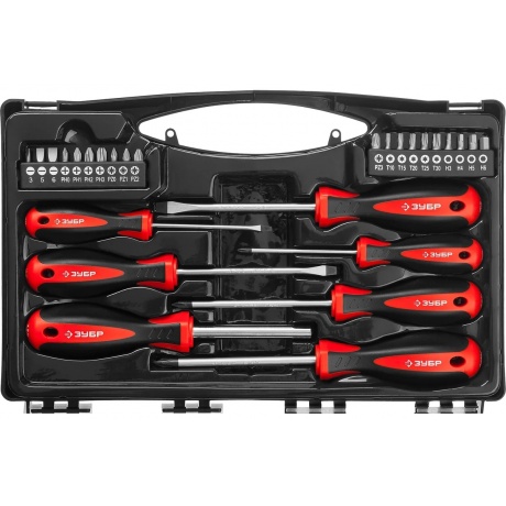 Набор отверток Зубр Мастер Универсал 27 25027
Набор отверток Зубр Мастер Универсал 27 25027