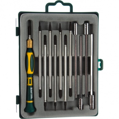 Набор отверток Kraftool 25611-H12
Набор отверток Kraftool 25611-H12