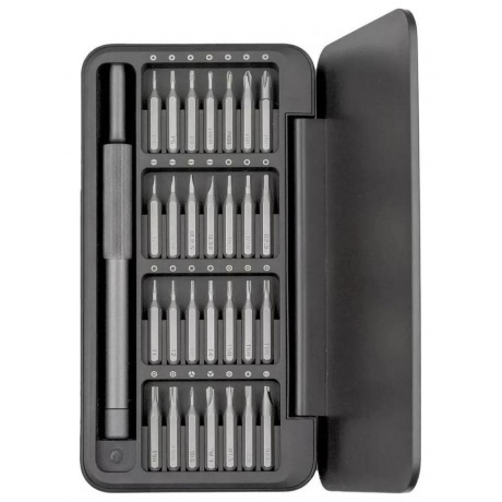 Отвёртка с набором бит HOTO 28-in-1 Precision Screwdriver Set (тёмно-серый, QWLSD009)
Отвёртка с набором бит HOTO 28-in-1 Precision Screwdriver Set (тёмно-серый, QWLSD009)