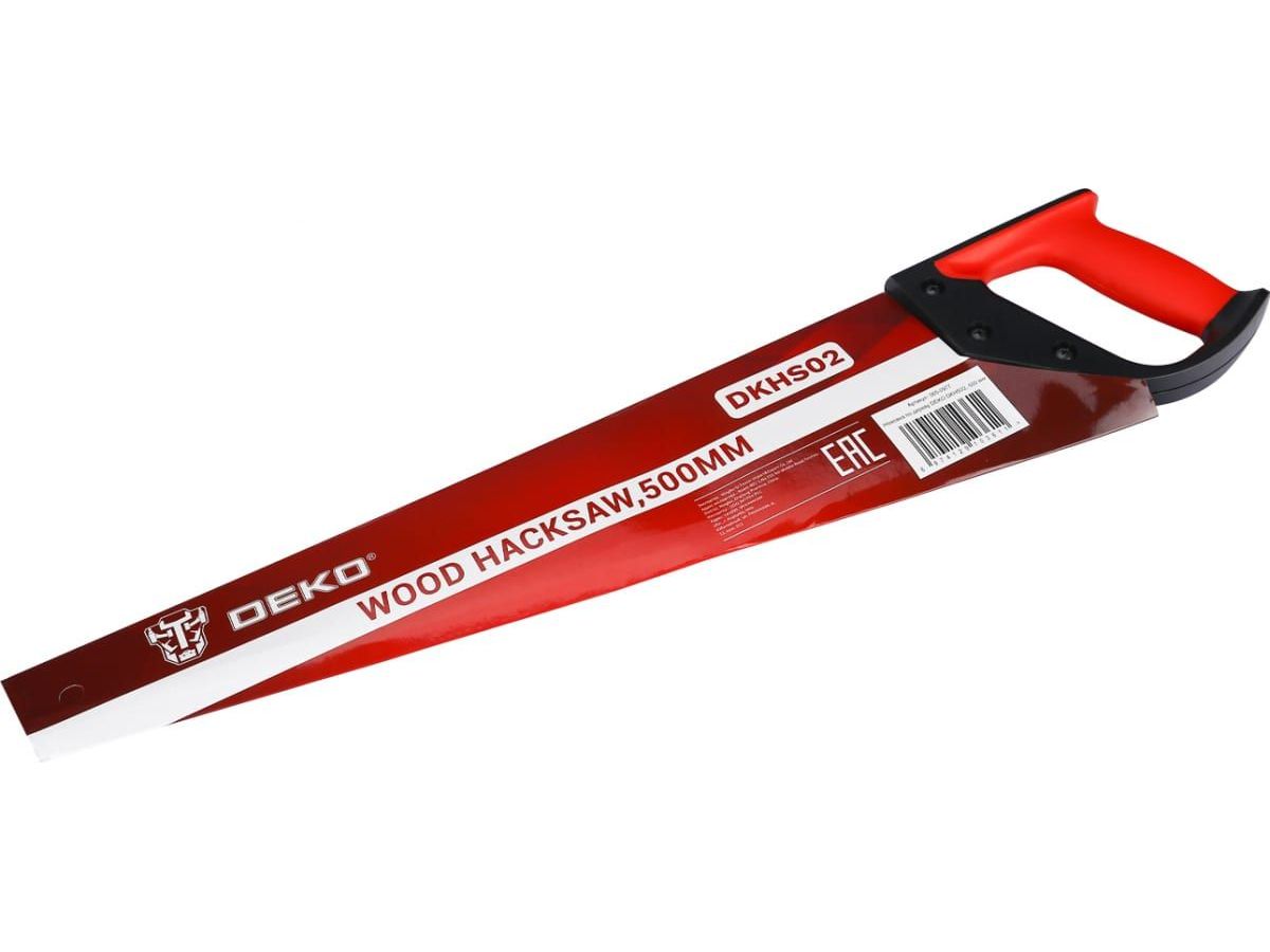 Ножовка по дереву DEKO DKHS02, 500 мм
Ножовка по дереву DEKO DKHS02, 500 мм