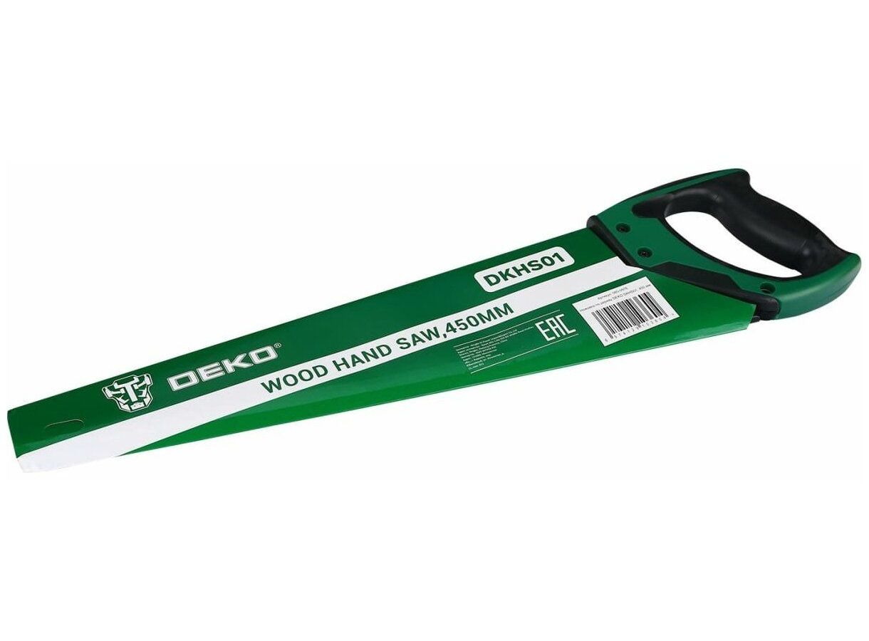 Ножовка по дереву DEKO DKHS01, 450 мм
Ножовка по дереву DEKO DKHS01, 450 мм