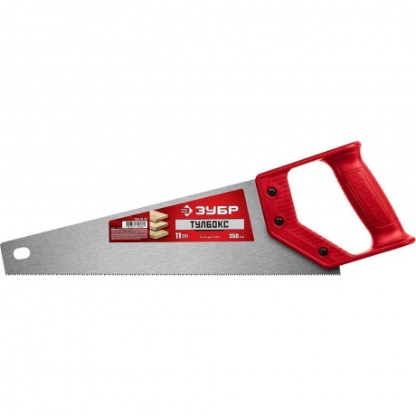 Ножовка специальная (пила) ТАЙГА-Тулбокс 350 мм, 11 TPI, прямой зуб, точный рез, импульсная закалка каждого зуба, ЗУБР
Ножовка специальная (пила) ТАЙГА-Тулбокс 350 мм, 11 TPI, прямой зуб, точный рез, импульсная закалка каждого зуба, ЗУБР