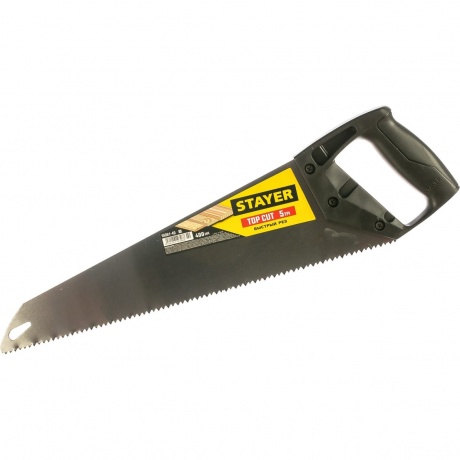 Ножовка ударопрочная (пила) TopCut 400 мм, 5 TPI, быстрый рез поперек волокон, для крупных и средних заготовок, STAYER
Ножовка ударопрочная (пила) TopCut 400 мм, 5 TPI, быстрый рез поперек волокон, для крупных и средних заготовок, STAYER