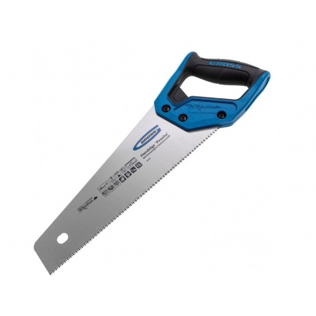 Ножовка по дереву "PIRANHA", 300 мм, 11 TPI, 3D-зуб, 2-х комп. рук-ка Gross
Ножовка по дереву "PIRANHA", 300 мм, 11 TPI, 3D-зуб, 2-х комп. рук-ка Gross