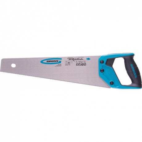 Ножовка по дереву "PIRANHA", 400 мм, 11-12 TPI, зуб - 3D, каленый зуб, 2-х комп. рук-ка Gross
Ножовка по дереву "PIRANHA", 400 мм, 11-12 TPI, зуб - 3D, каленый зуб, 2-х комп. рук-ка Gross