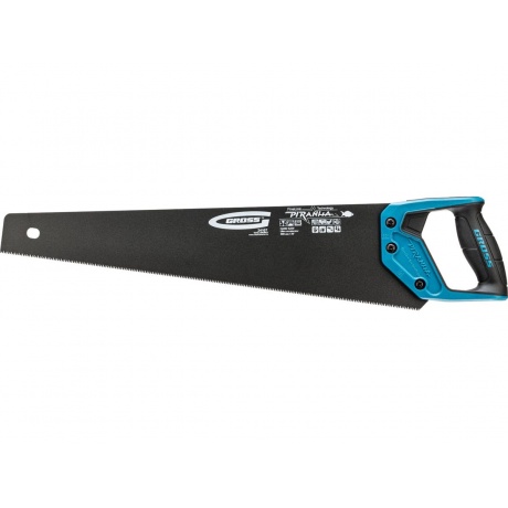 Ножовка по дереву "PIRANHA",500 мм,11-12 TPI,кал.3D-зуб,тефл.покр.полотна,2-х комп.рук-ка Gross
Ножовка по дереву "PIRANHA",500 мм,11-12 TPI,кал.3D-зуб,тефл.покр.полотна,2-х комп.рук-ка Gross